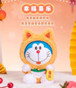 Doraemon Lucky Cat Plush Blind Box (1 Random Box)