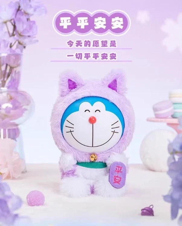 Doraemon Lucky Cat Plush Blind Box (1 Random Box)