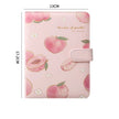 Cute Hardcover Notebook for Girls – A5 Literary Journal with Imitation Leather Cover
