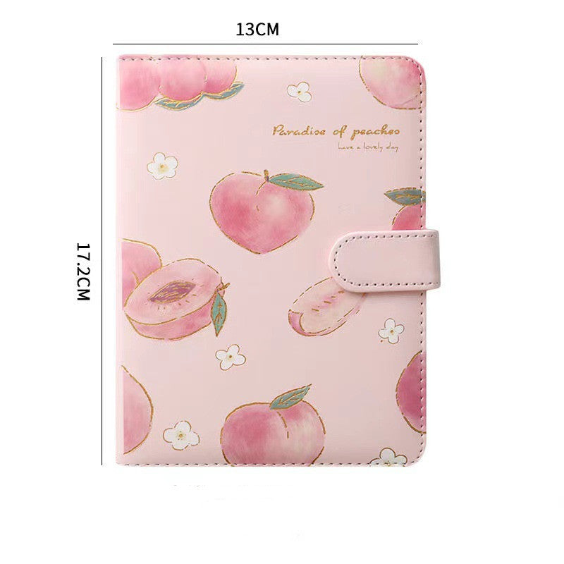 Cute Hardcover Notebook for Girls – A5 Literary Journal with Imitation Leather Cover