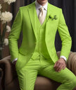 Elegant Business Banquet Suit Set for Men – 3-Piece Slim Fit Formal Suit (Jacket, Vest & Pants)