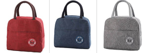 Oxford Cloth Lunch Box Bag with Aluminum Foil Insulation Layer