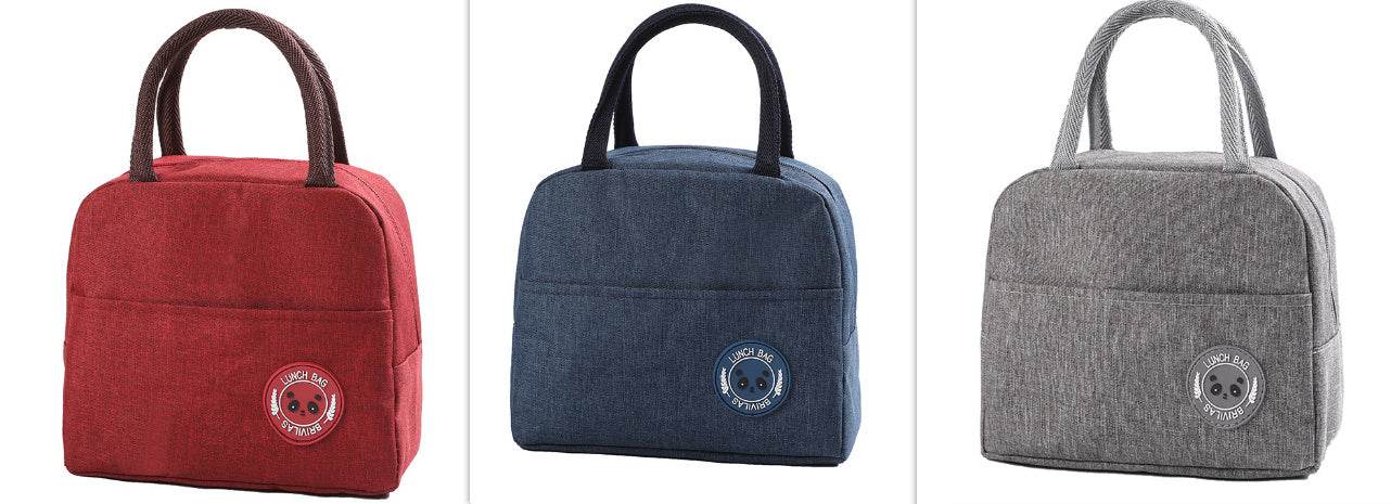Oxford Cloth Lunch Box Bag with Aluminum Foil Insulation Layer