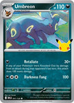 Umbreon 91 - ME 30th Celebration Holofoil