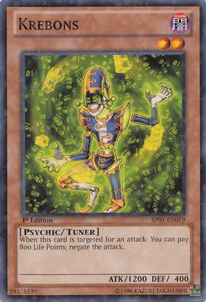 Krebons (Starfoil) (BP01-EN019) - Battle Pack: Epic Dawn 1st Edition