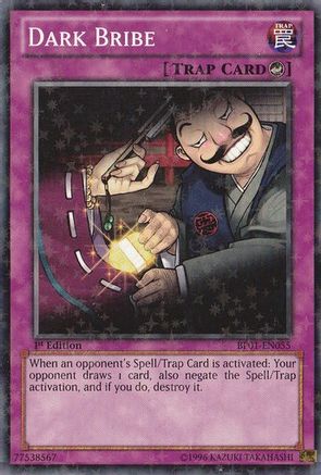Dark Bribe (Starfoil) (BP01-EN055) - Battle Pack: Epic Dawn Unlimited