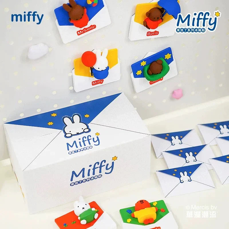 Miffy's Letter Fridge Magnet Blind Box (1 Random Box)