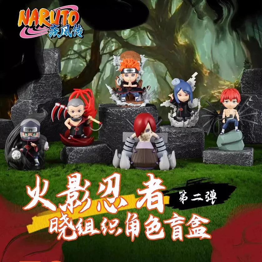 Naruto Akatsuki Organization Character Blind Box Series 2 (1 Random Box)