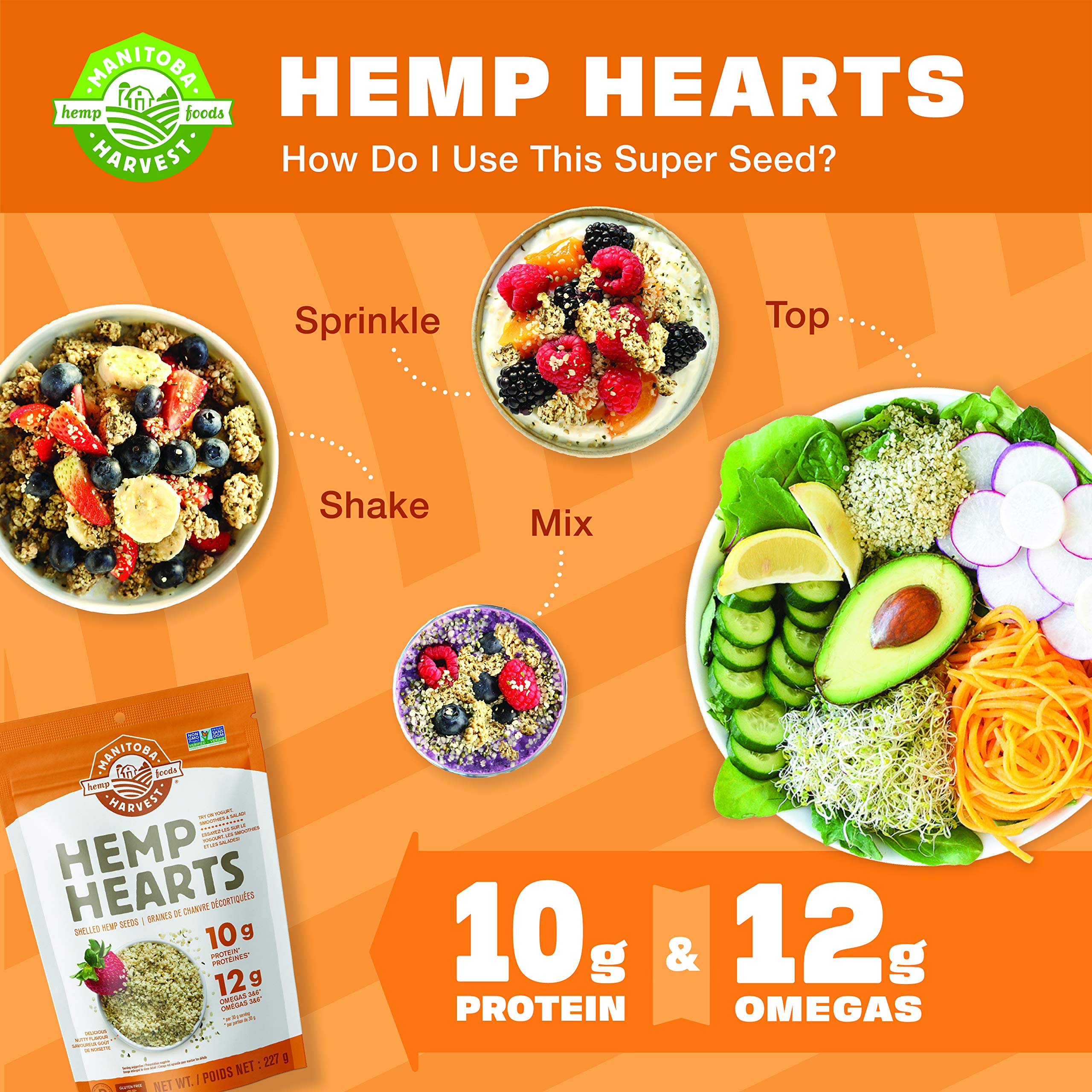 Manitoba Harvest - Hemp Hearts (60g)