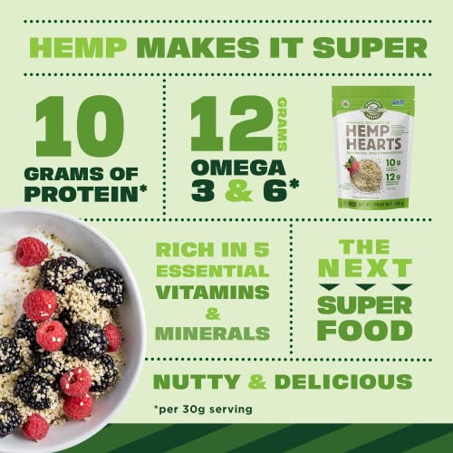 Manitoba Harvest - Organic Hemp Hearts (340g)