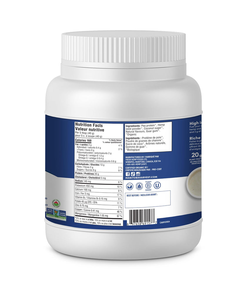 Manitoba Harvest - Plant Protein Blend - Vanilla (454g)