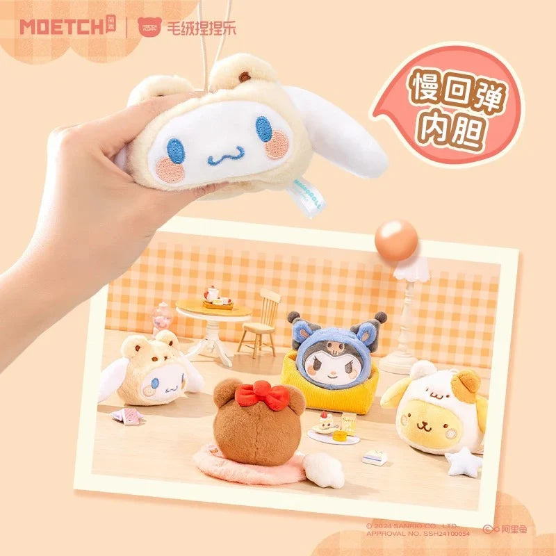 Sanrio Characters Cross Dressing Series Plush Keychains Blind Box (1 Random Box)