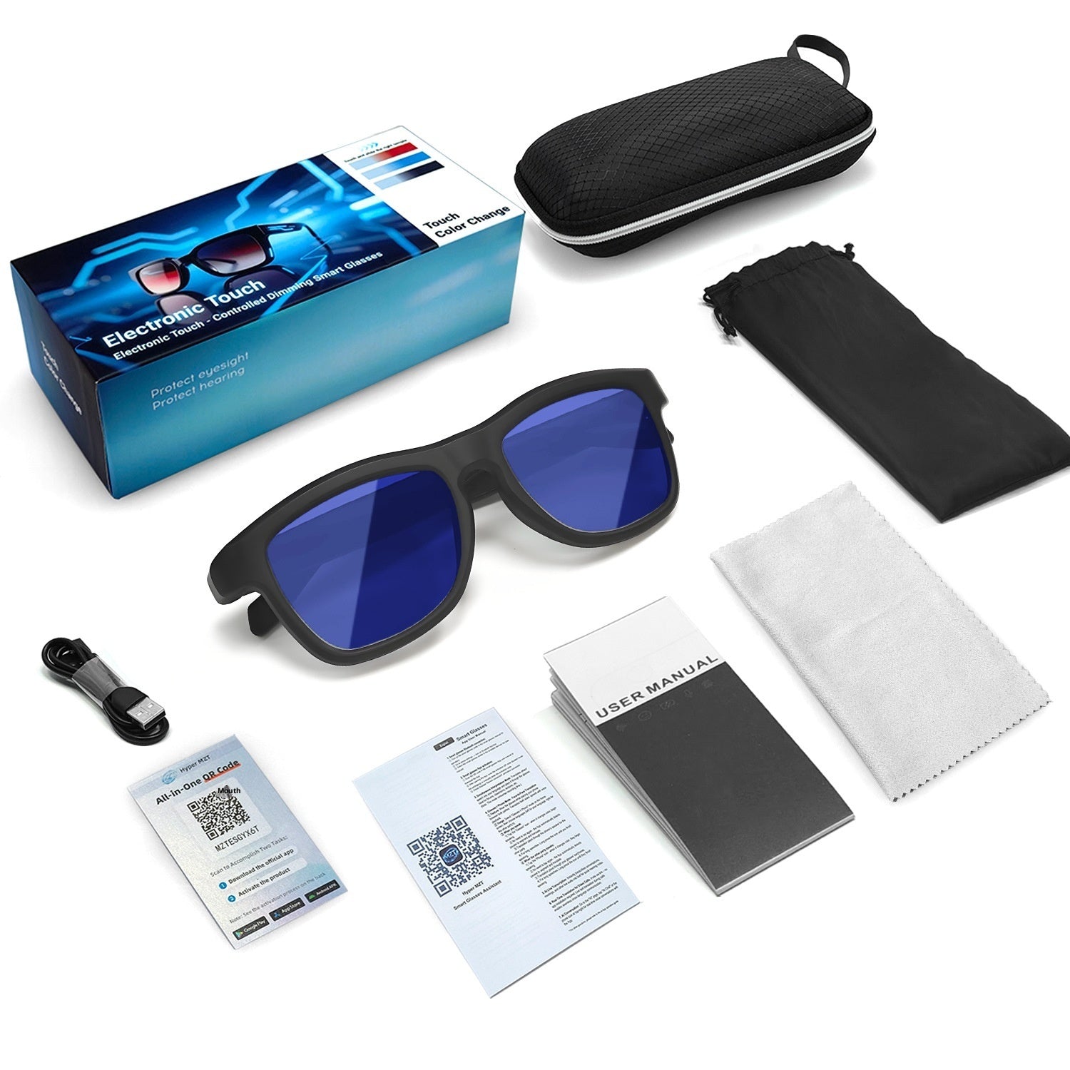 Smart Dimming Electrochromic Glasses Bluetooth