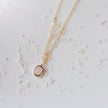 Faceted Gemstone Necklace