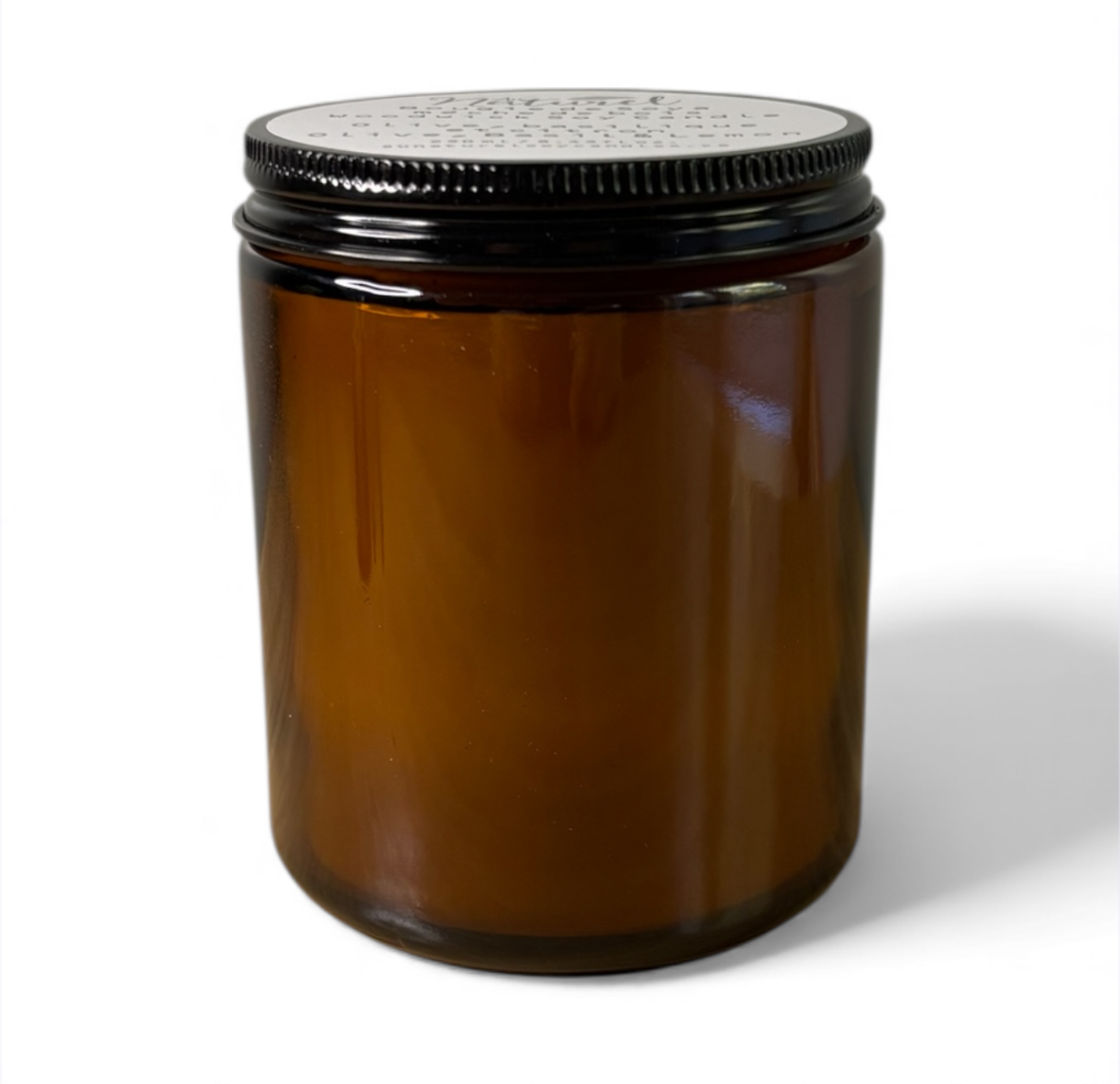 8oz Woodwick Soy Candle – Hand-Poured, Crackling Wick, Long-Lasting Scent