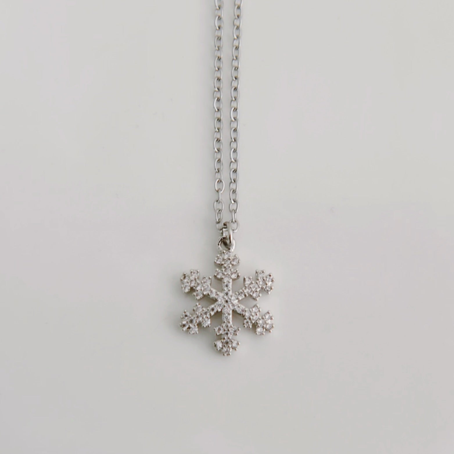 Aspen Snowflake Necklace