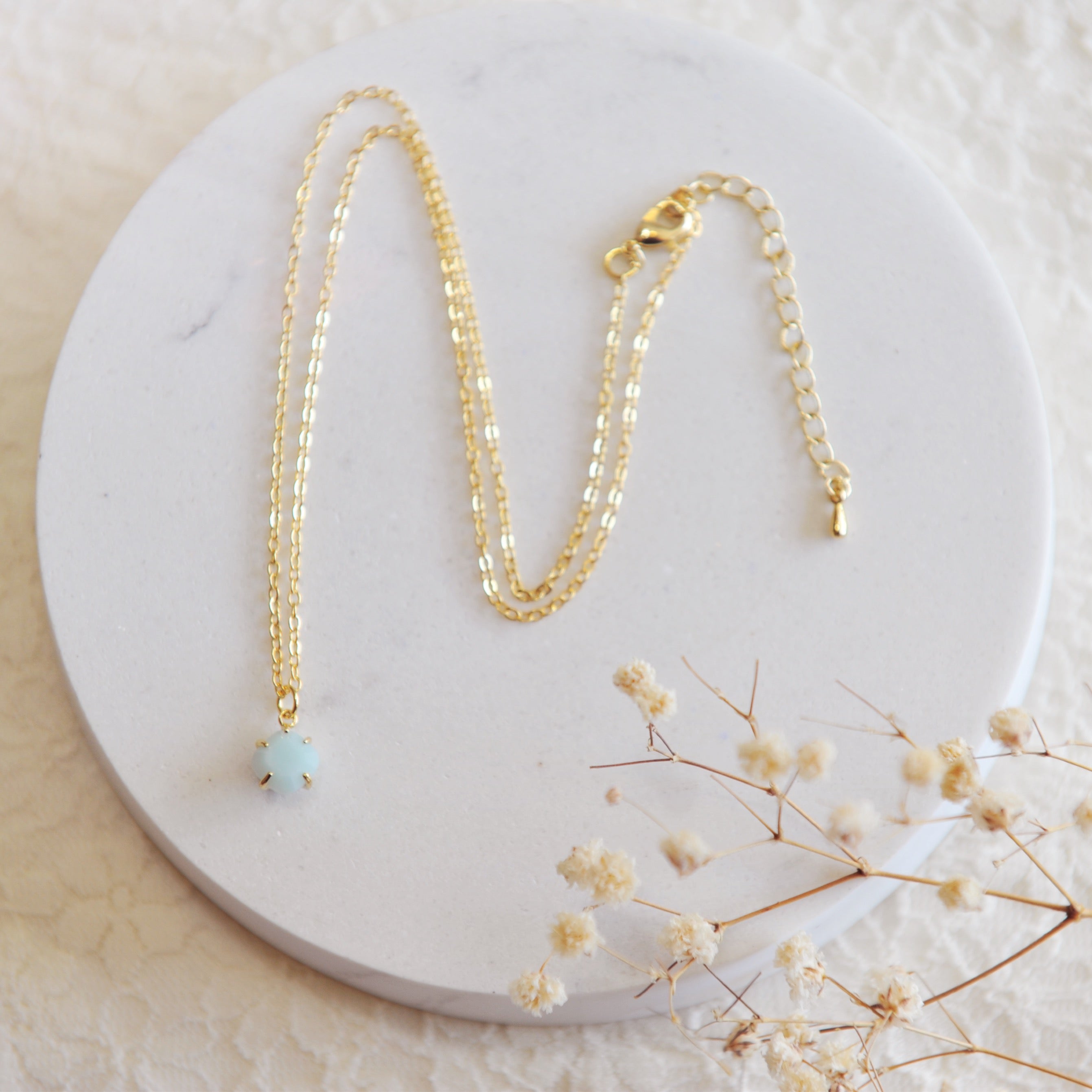 Amazonite Solitaire