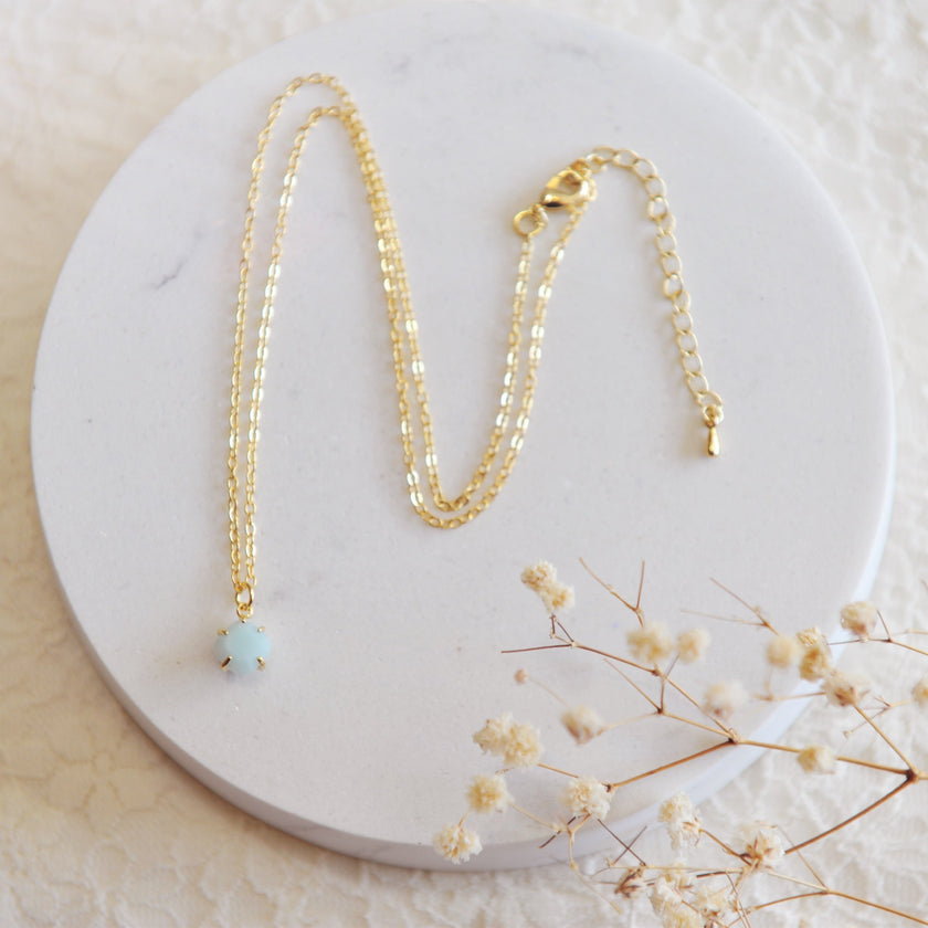 Amazonite Solitaire