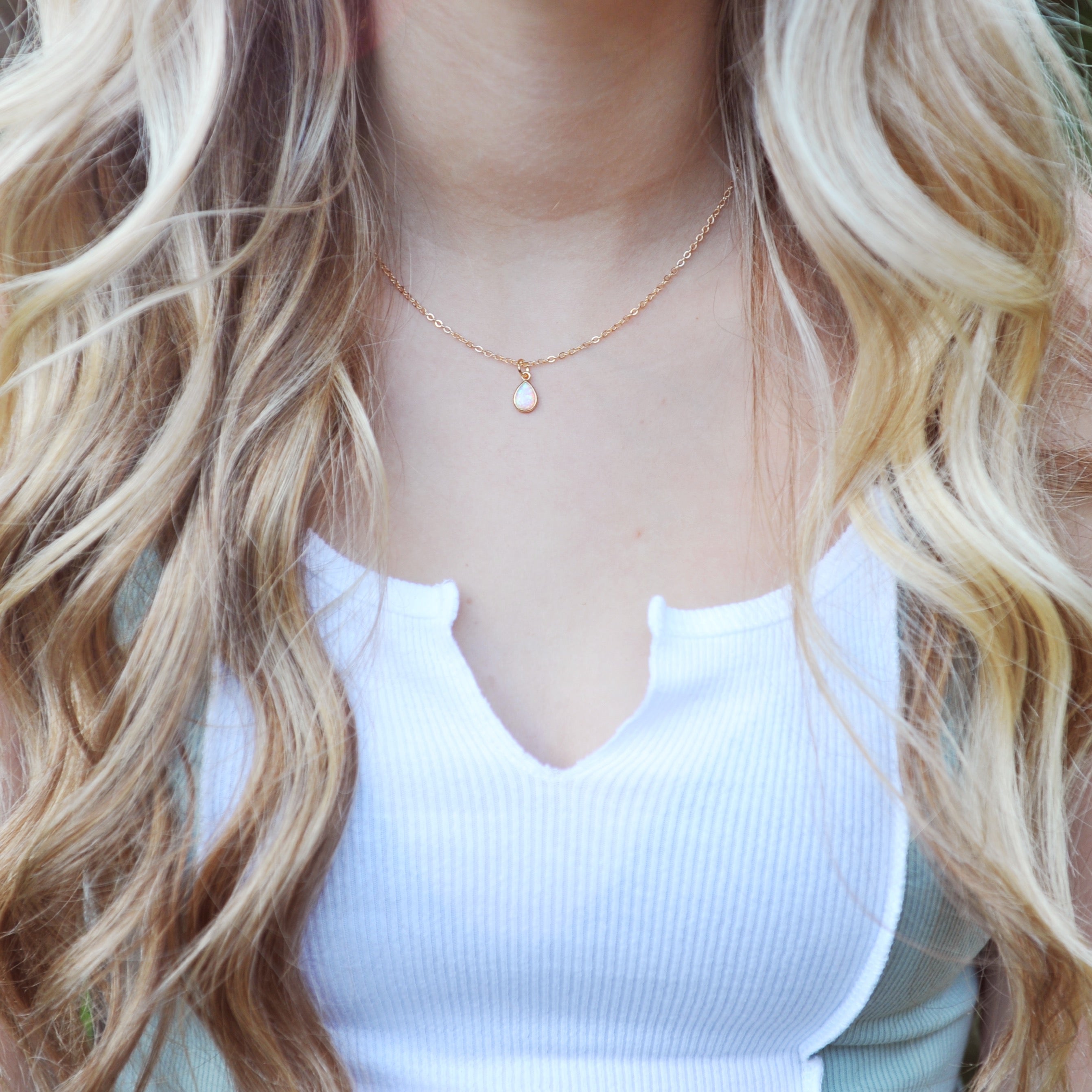 Willow Opal necklace