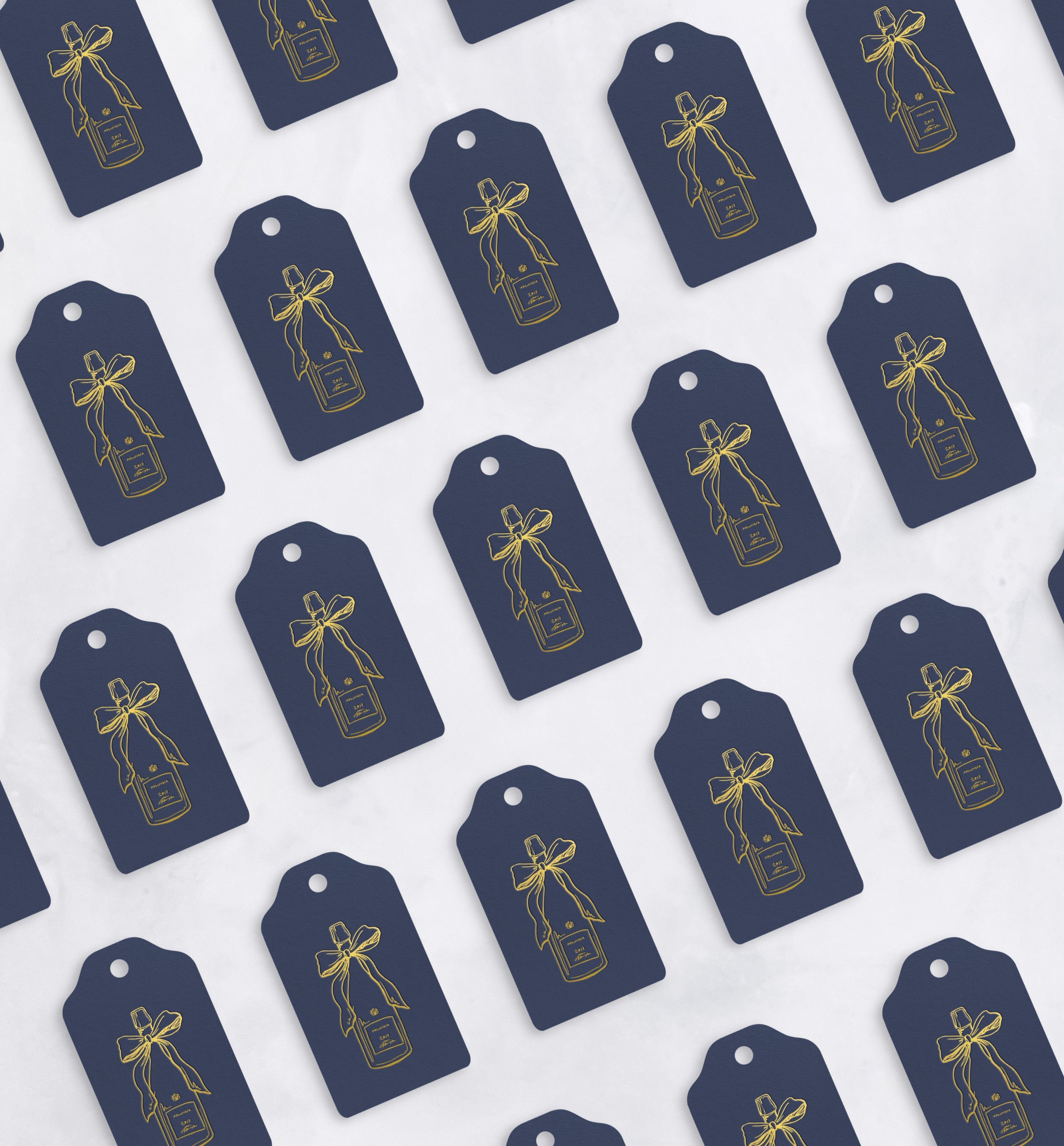 Luxury Foil-Pressed Gift Tags