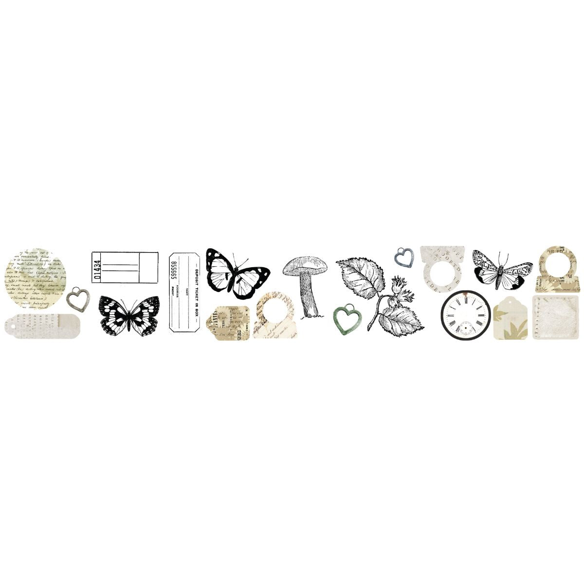 Arden Creative Studio Vintage Makers Essentials Kiss-Cut PET Tape