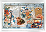3Quarter Designs Cerulean Score 6x4 Card Pack