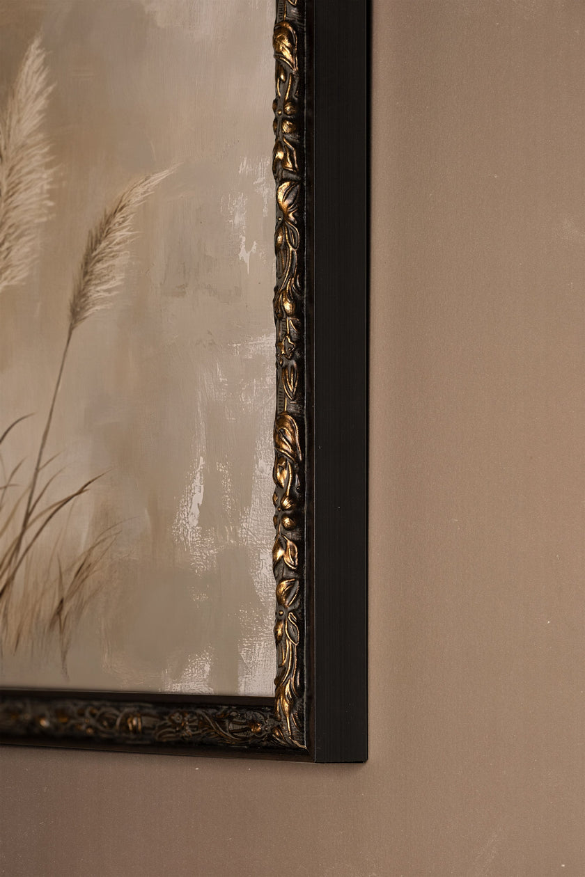 NUANCES DE LIN, CADRE VINTAGE BRONZE