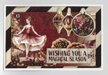 3Quarter Designs Sugarplum Wreath  6x4 Card Pack