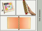 CrafTreat Scrapbook Blanks - Piano Hinge Book - Black Color