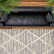 Rain Woven Wool 6X9 Rug