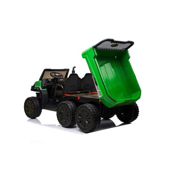 2026 6 WHEEL TRACTOR 24V 2 SEATER KIDS RIDE ON CAR WITH REMOTE CONTROL