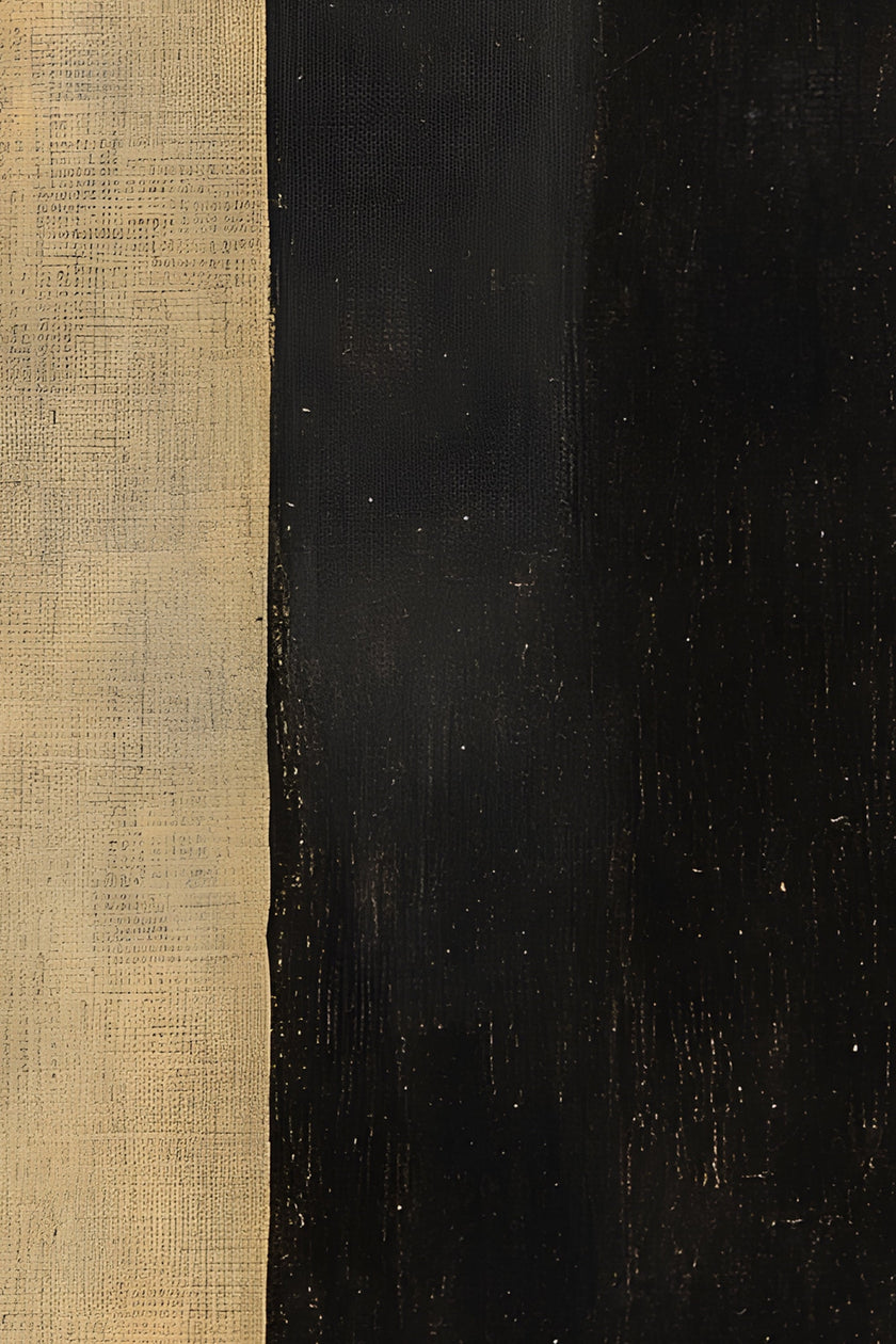 L'ESSENCE DU NOIR, CADRE VINTAGE BRONZE