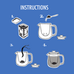 Glass Tea Infuser Teapot 600 ml