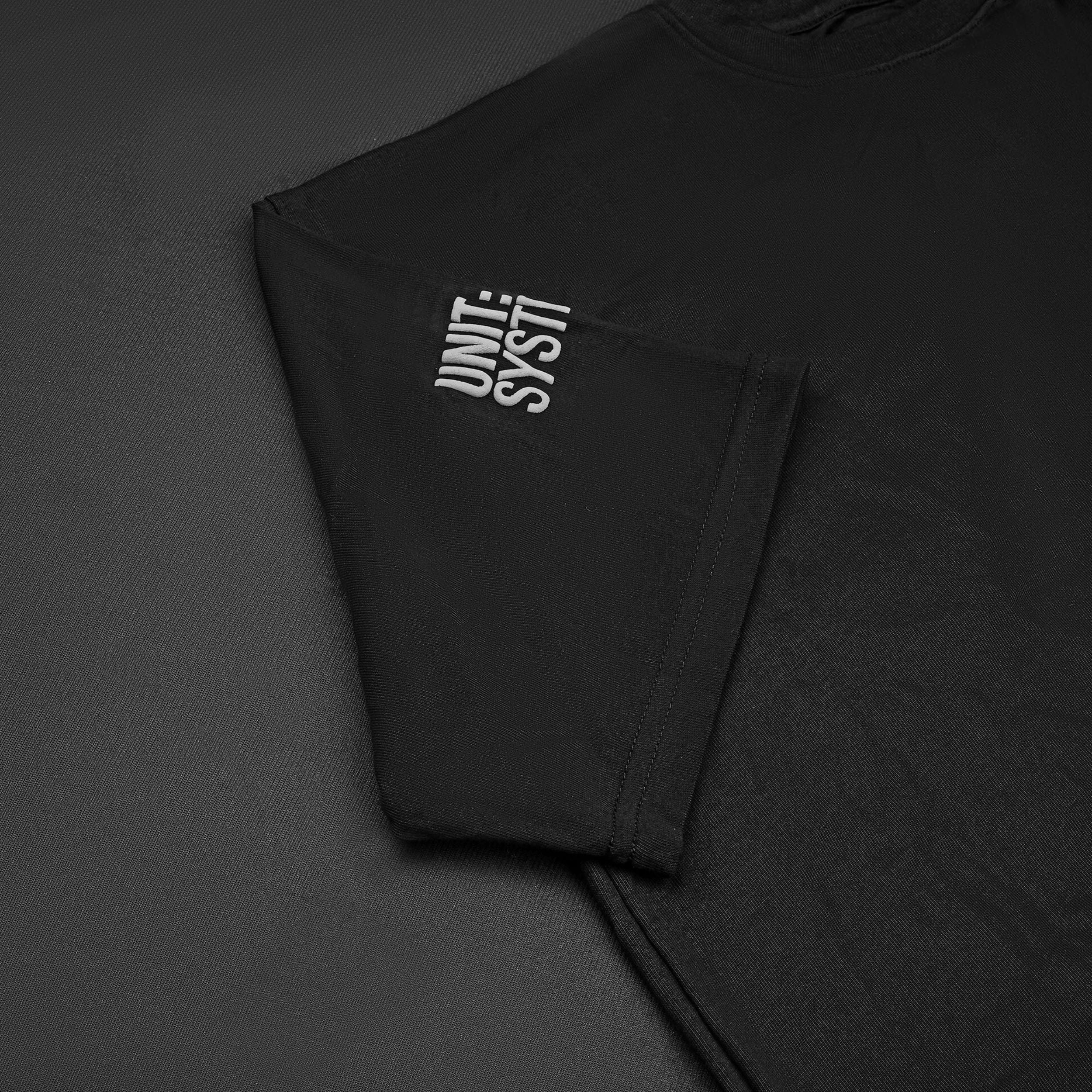 OPERATOR_77 OVERSIZED TEE — WAR BLACK