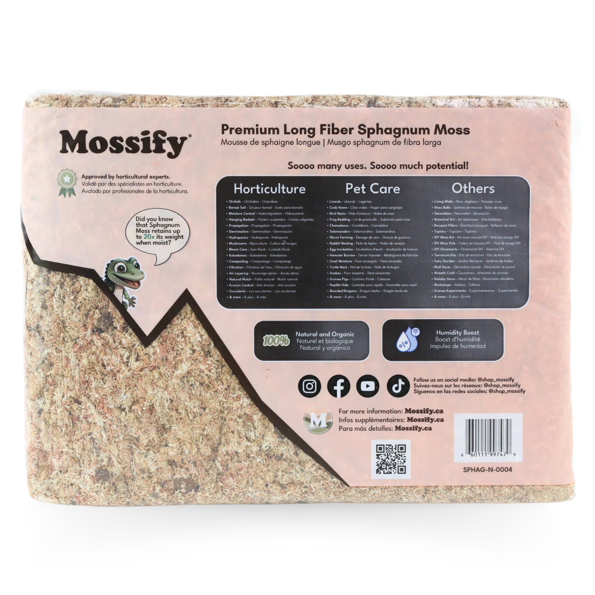 Premium Sphagnum Moss