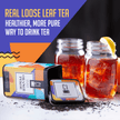 Orange Pekoe Loose Tea and Infusion Tea Cup - Tea Gift Set