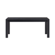 Block Table - Burnt Black