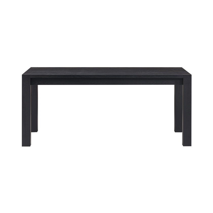 Block Table - Burnt Black