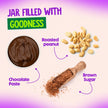 Chocolate Peanut Butter Crunch, Roasted Peanuts, Chocolate Paste & Brown Sugar - 19% Protein, Source of Healthy Fats