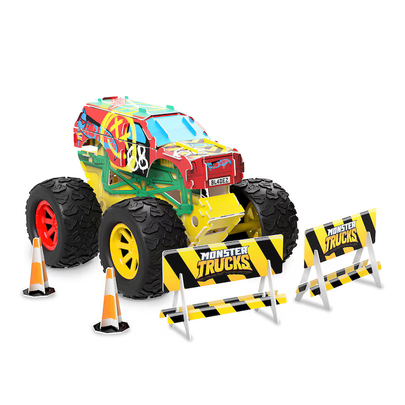 Hot Wheels - MOTOR MAKER KITZ - KIT DE CAMIONS MONSTRES 4X4