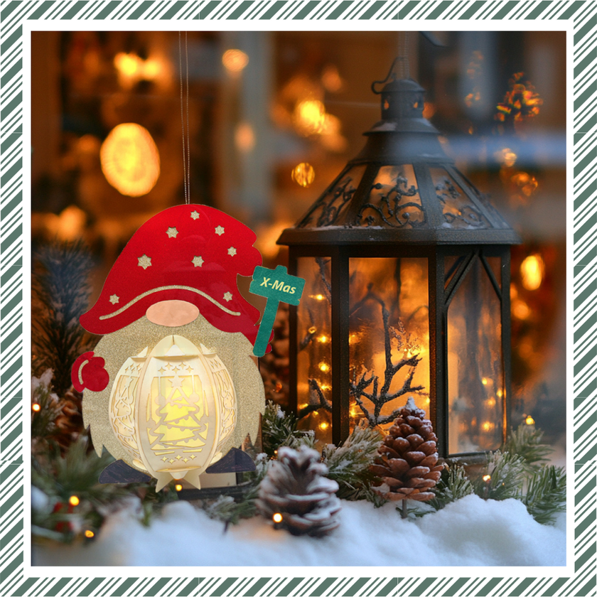 CrafTreat DIY Paper Lanterns - Gnome