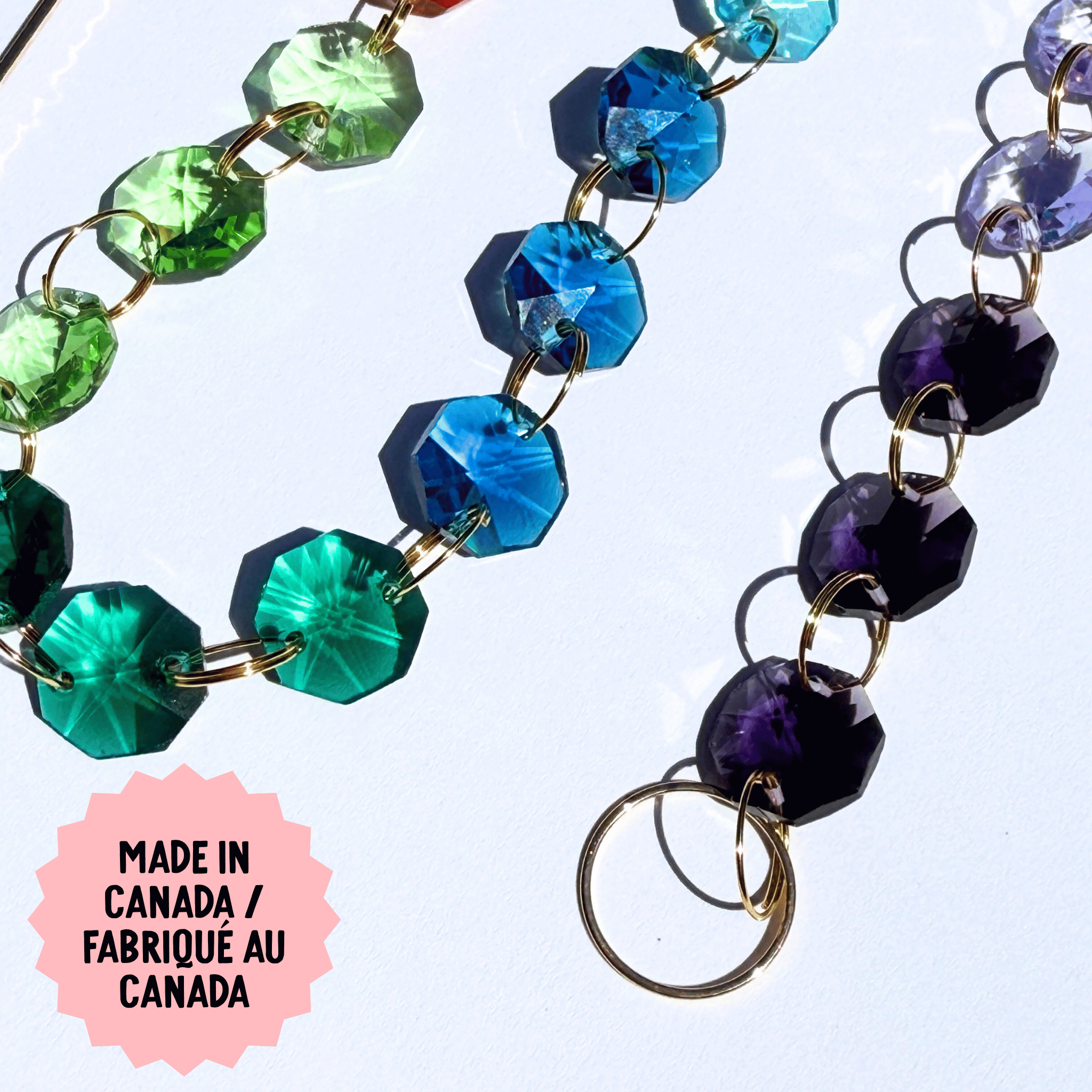 Collage Prism Suncatcher