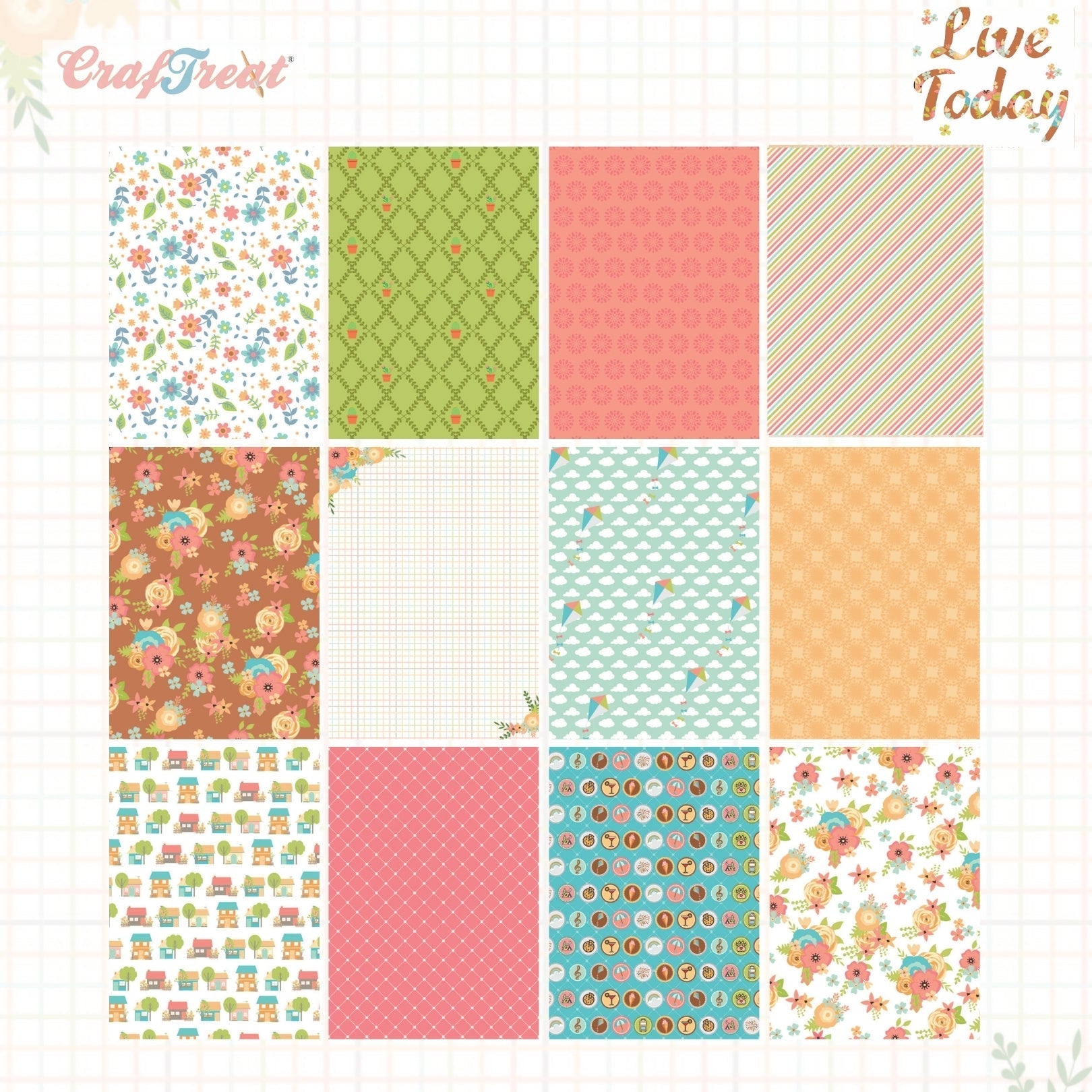 CrafTreat Paper Pad - Live Today 6