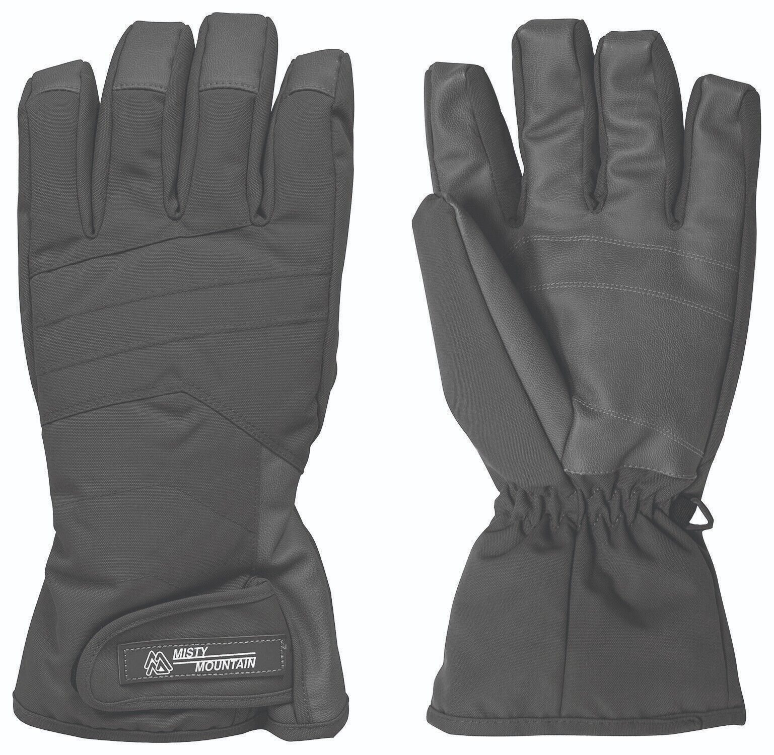 Misty Mountain Unisex Waterproof Insulated Gloves with Heat Reflective Lining