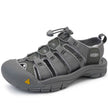 Men's Thick Bottom Toe Cap Beach Upstream Plus Size Outdoor Casual Shoes