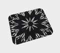 Desk Mat | Black Stained Glass