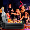 Halloween Inflatable Skull Tombstone Ice Bar