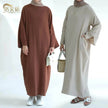 Plain Abaya Dress Eid Abaya 2025 Simple cotton abaya