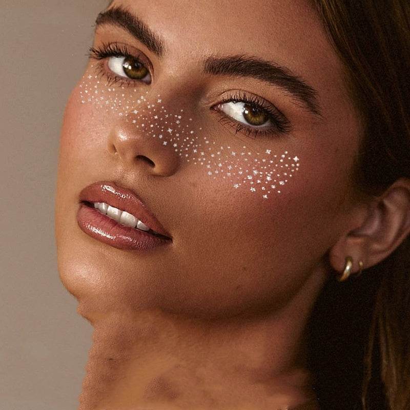 Gilding Sticker Freckle Tattoo Sticker Gilding Glitter Stickers Waterproof