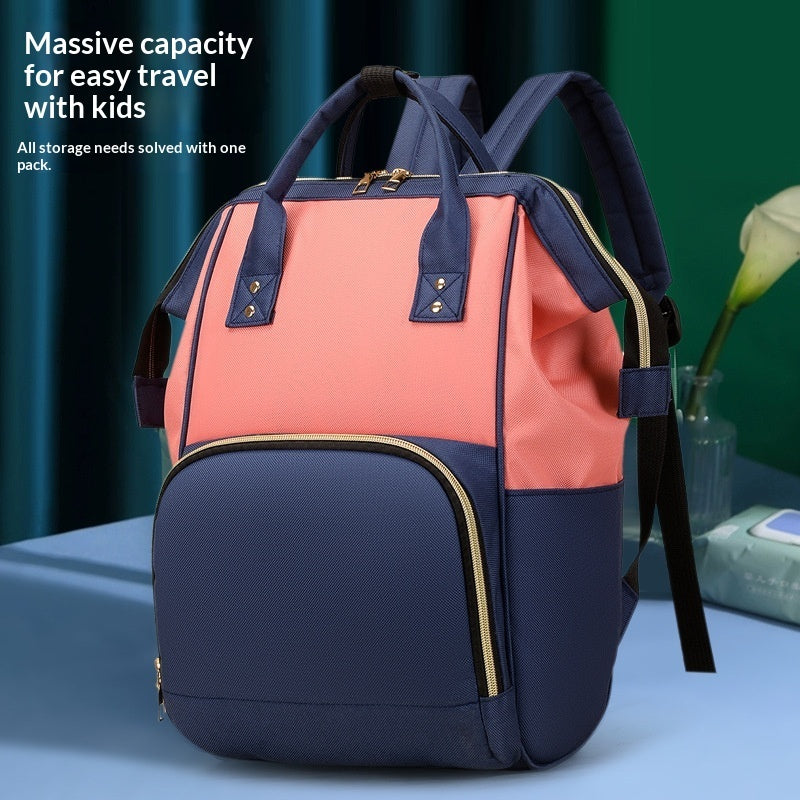Water-Repellent Oxford Fabric Backpack – The Perfect Mommy Bag | 8 Colours | 20–35L